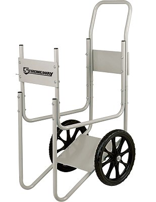 Log Cart and Hand Truck — 220-Lb. Capacity